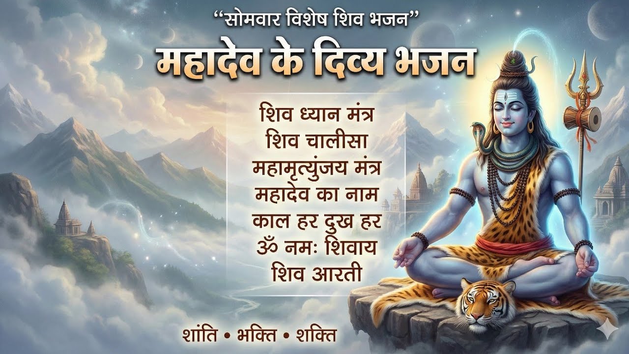 Shivratri Special Bhajan 🔱 | Non-Stop Shiv Ji Bhajan | Shiv Parvati Vivah & Mahadev Mantra