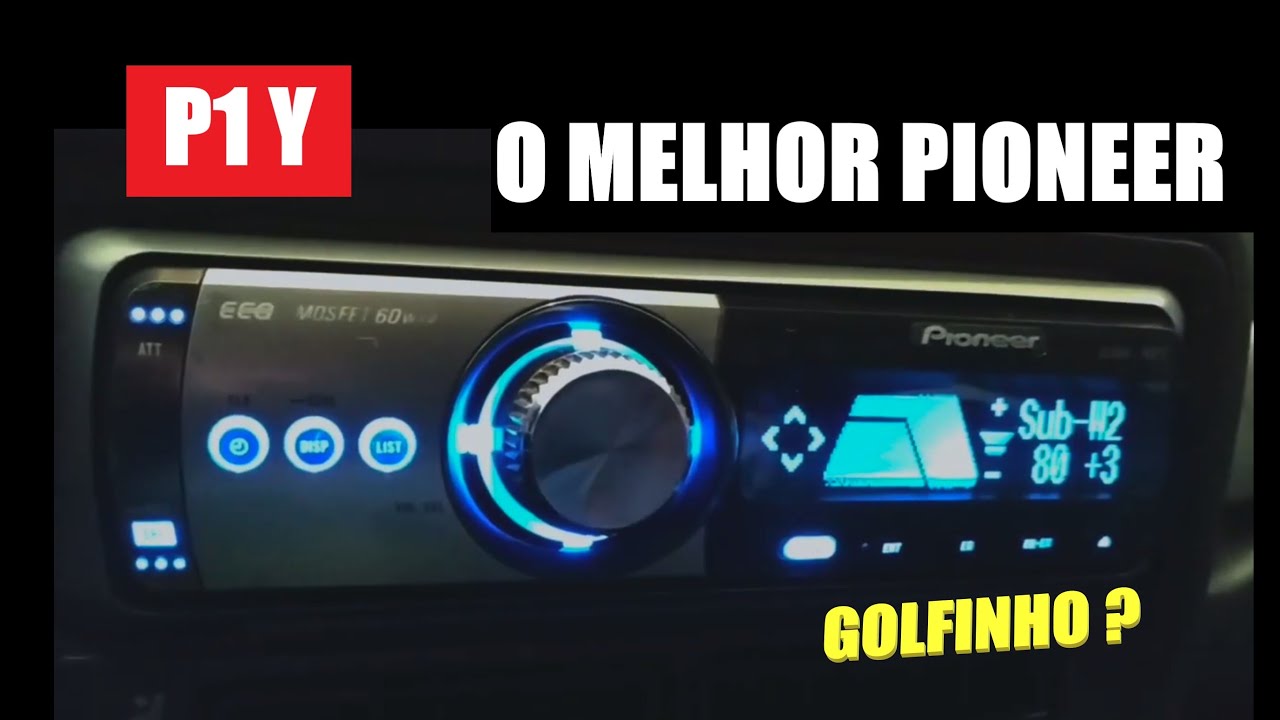Configurações Pioneer P1Y golfinho