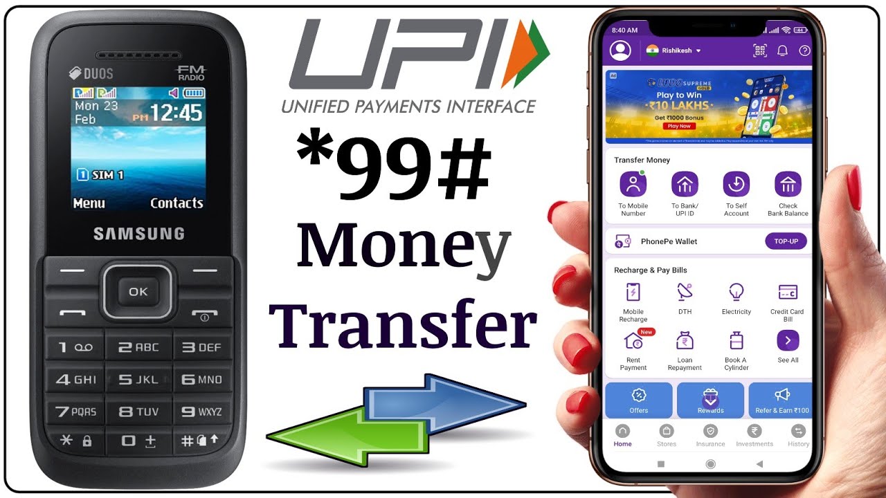 बिना इंटरनेट के पैसे भेजना सीखें | *99# Se Paise Kaise Transfer kare | Humsafar Tech