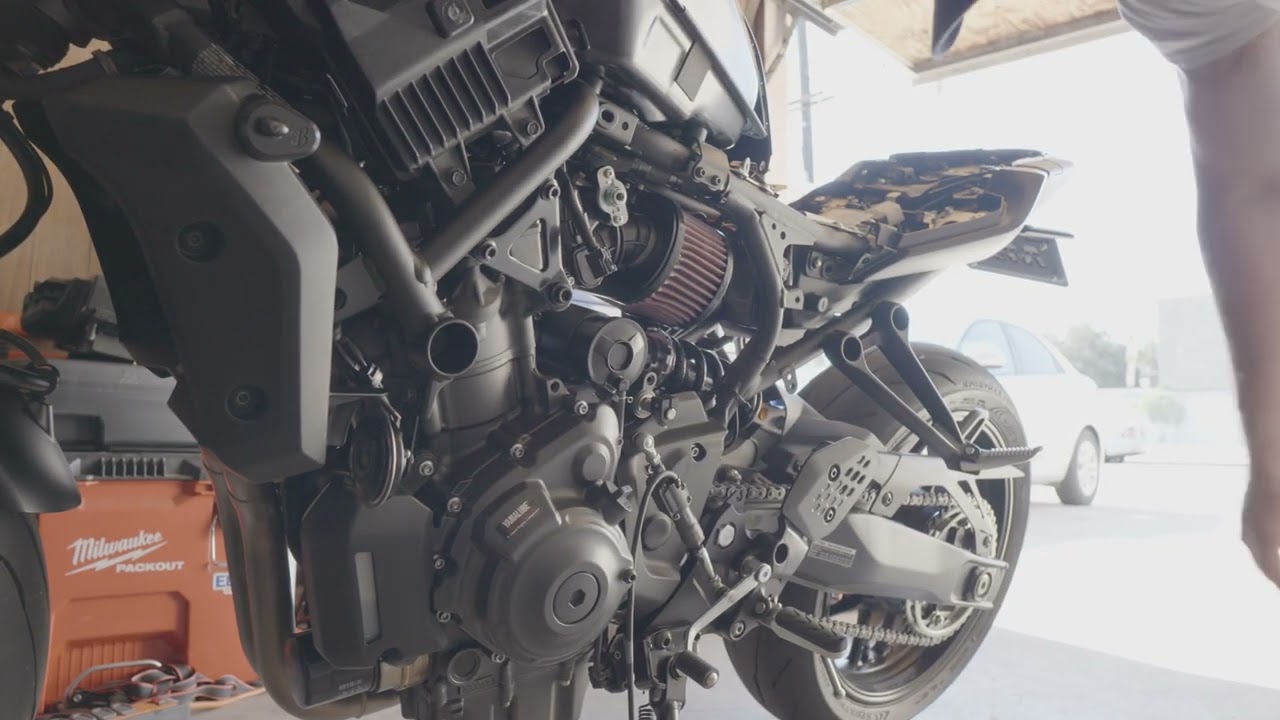 2025 MT-07 Quickshifter Install video