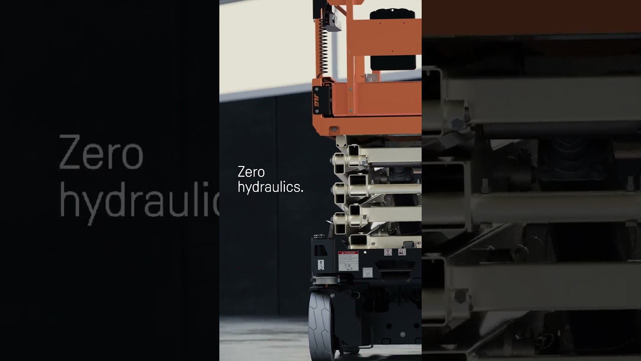 Oshkosh Electrification: JLG DaVinci Scissor Lift #shorts