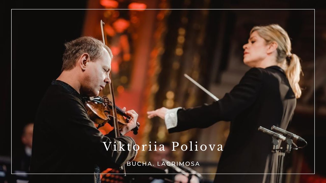 Keri-Lynn Wilson conducts Bucha. Lacrimosa (Viktoriia Poliova)