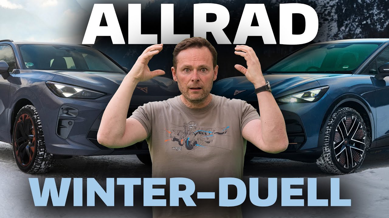 Welcher Allrad ist im Winter besser? Bloch testet E-Auto gegen Verbrenner