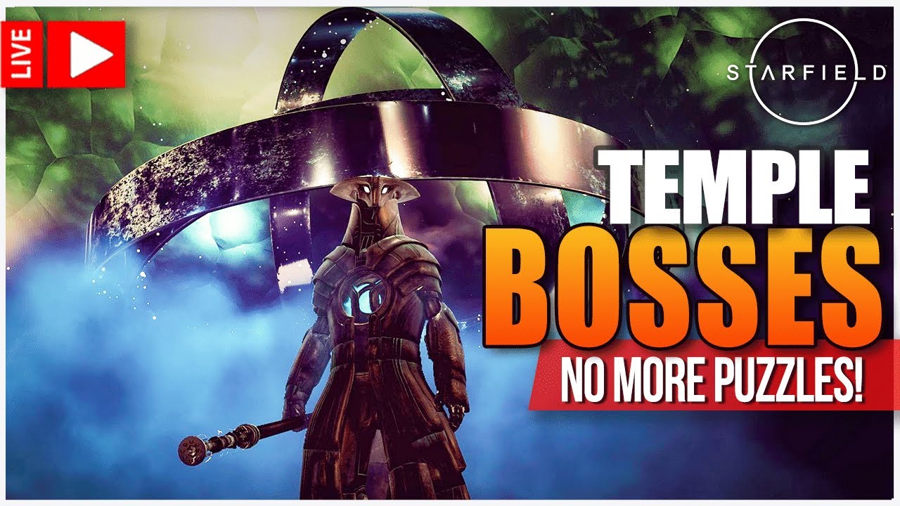 STARFIELD - No More BORING Temple Puzzles! - Starborn Temple Overhaul With Miniboss Mod #starfield