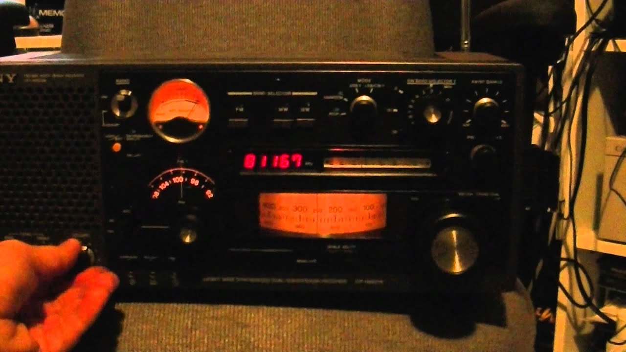 Sony ICF-6800W Shortwave Radio Receiver