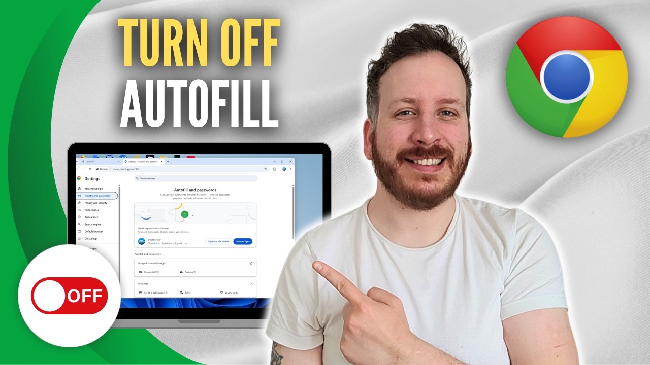 How To Turn Off Autofill On Google Chrome