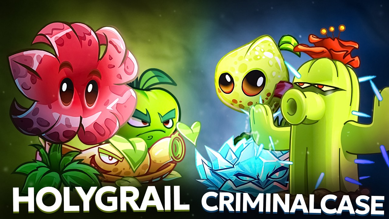 Criminal case vs Holy grail. Вторая битва Чемпионата PvZ Дичи!