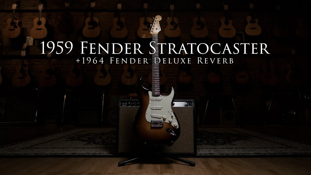 1959 Fender Stratocaster and 1964 Deluxe Reverb w/Aaron Hiebert!
