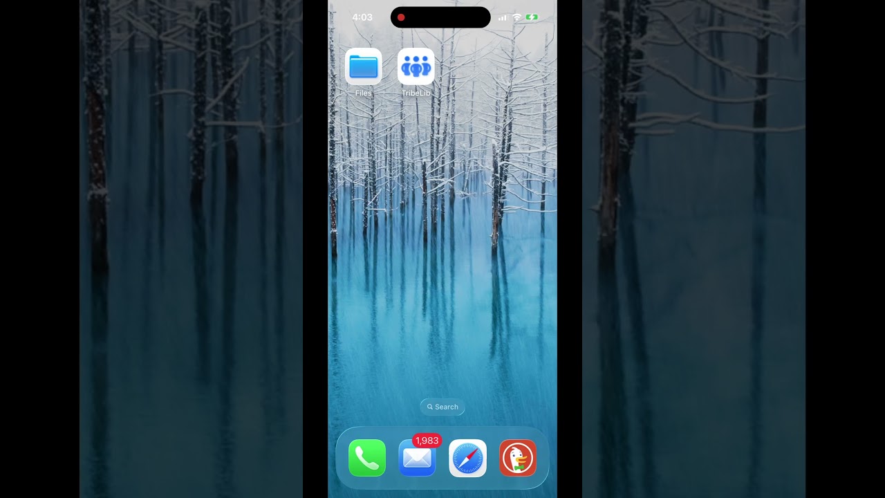 TribeLib-setting up your home screen icon
