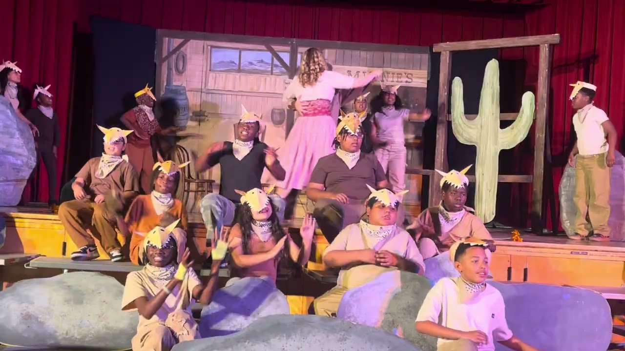 Hillcrest Music Magnet, 5th Grade performing with LA Opera in The Prospector
