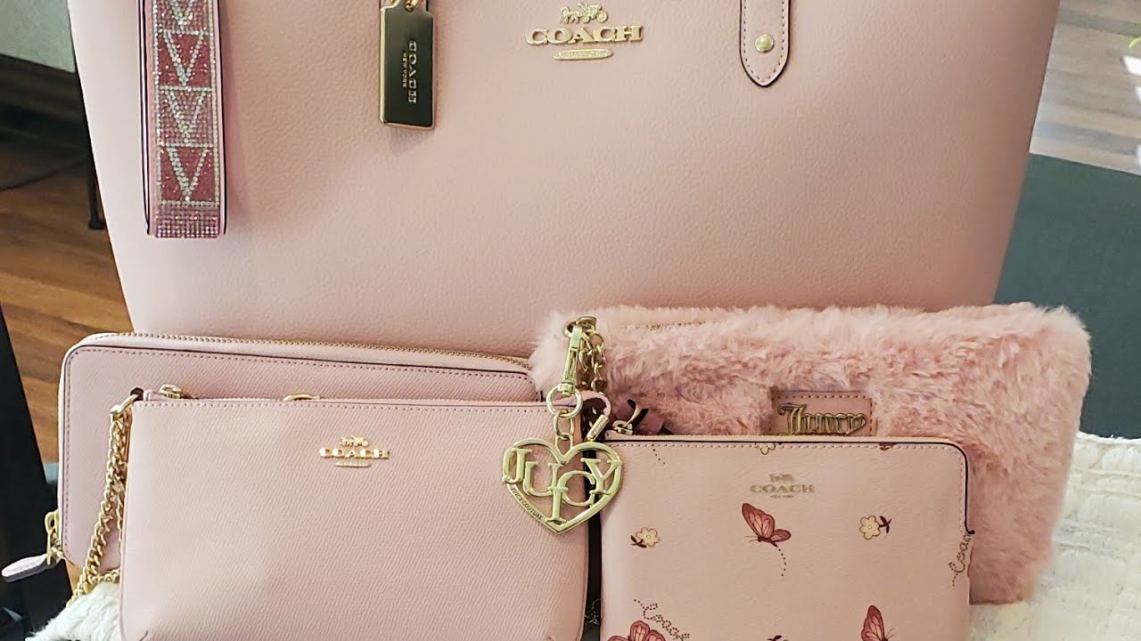 Vlogmas Days 4-5 WIMB Coach Town Tote Blossom Pink