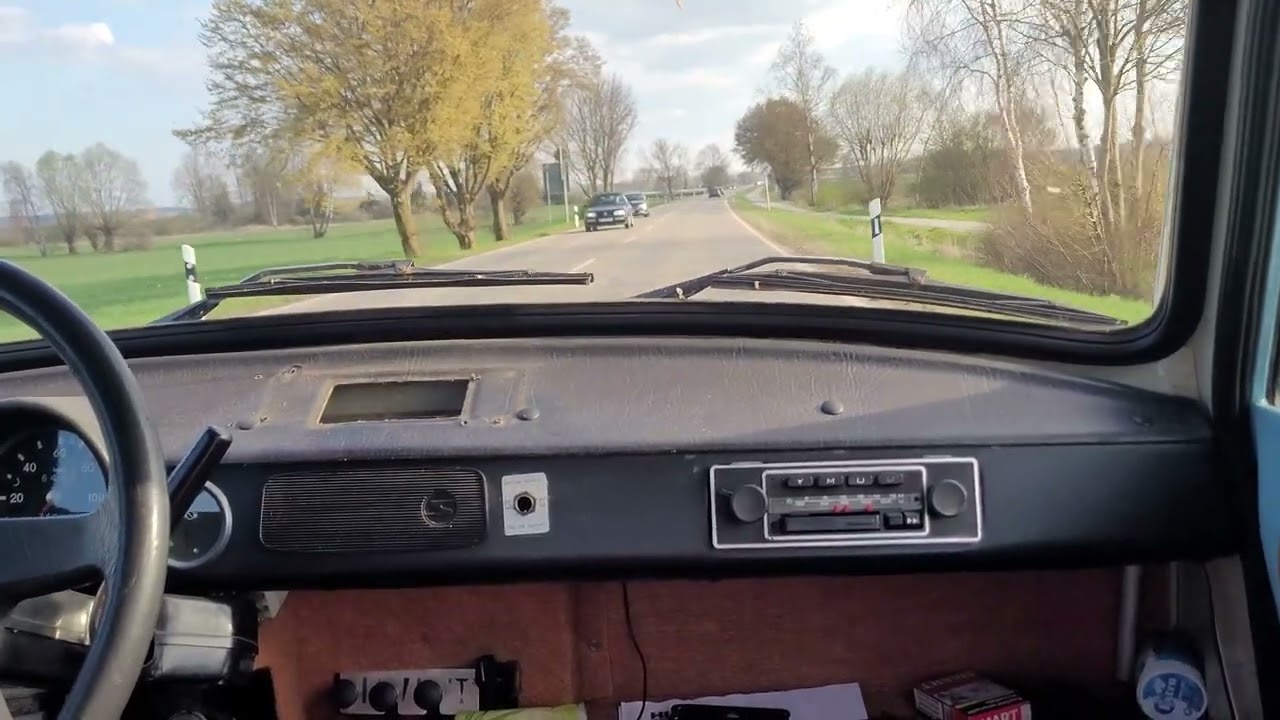 Trabant 601 onboard von Niederstotzingen nach Günzburg