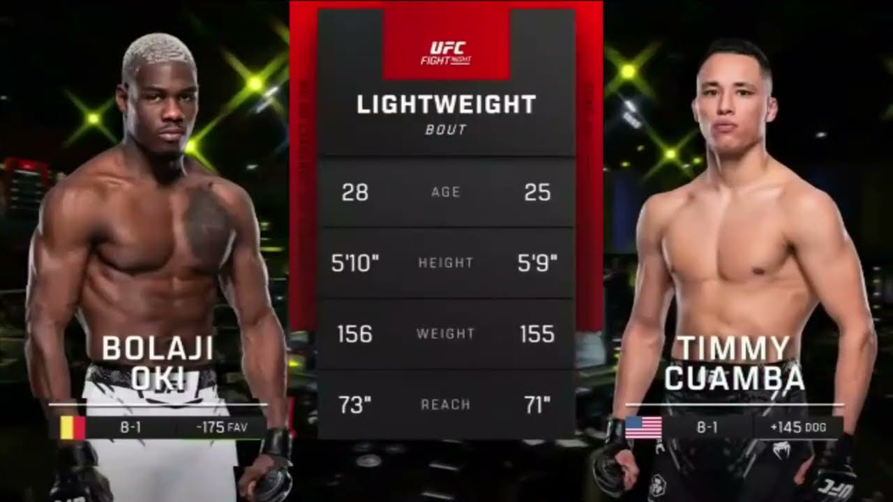 Bolaji Oki vs Timmy Cuamba Fight Highlights