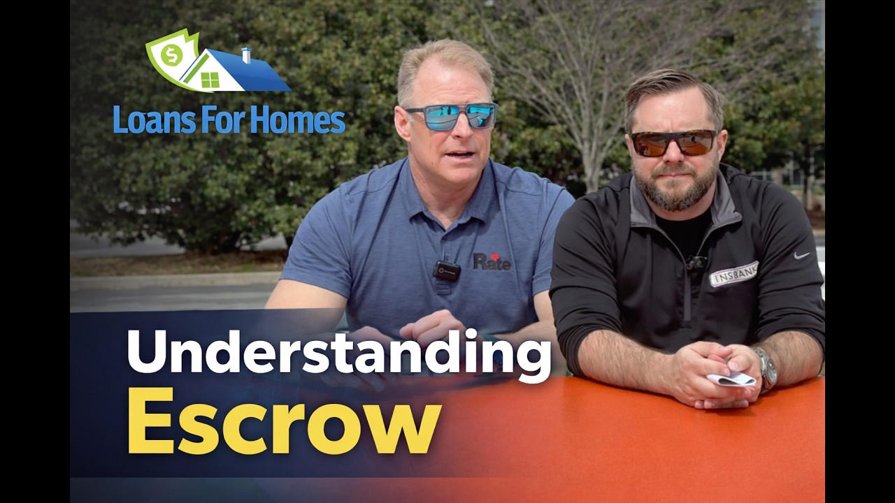 Loans for Homes Episode #43 💰 Escrow Accounts