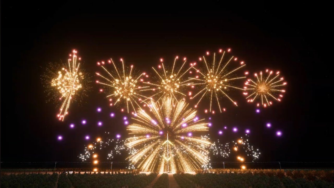 Grandioso spettacolo pirotecnico e Tower of lights - Villafranca Sicula 2025