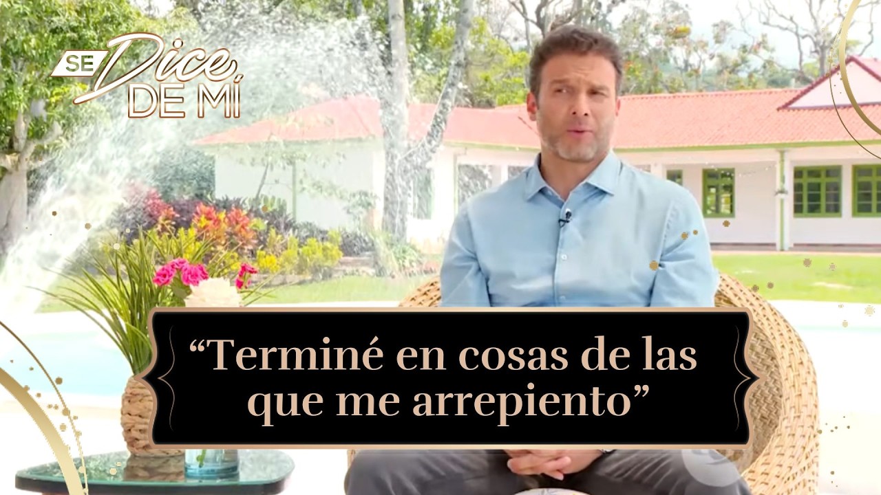 Carlos Fern&aacute;ndez se dej&oacute; tentar por los vicios y la delincuencia en su adolescencia | Se Dice de M&iacute;