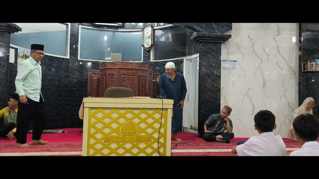 Pembukaan Pesantren Ramadhan senin pagi,protokol ustad Donal