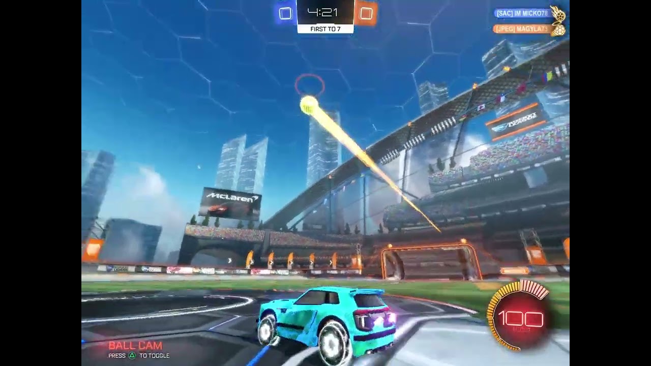 Rocket League 2v2 hittezoeker