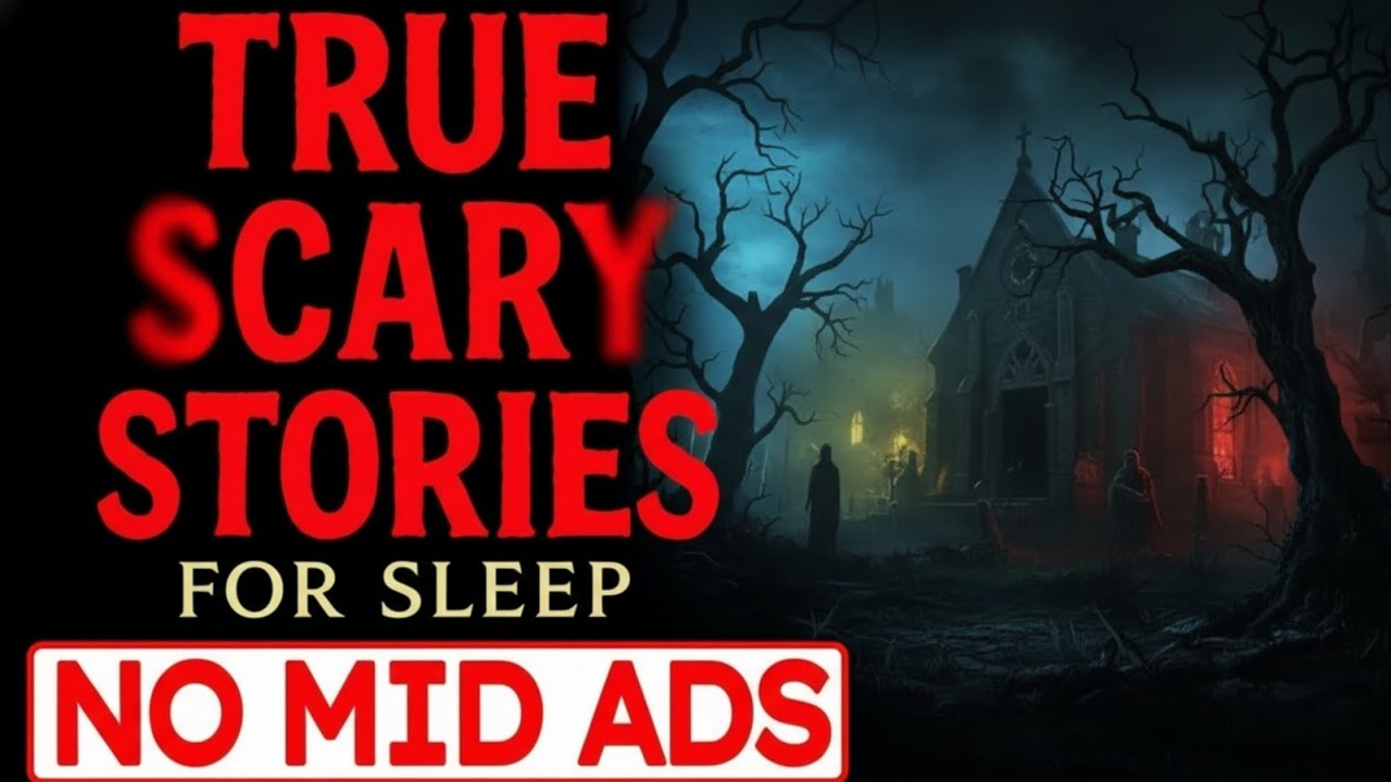 NO ADS 🛑 2 HOURS of TRUE Scary Stories for Sleep | Gentle Rain Sounds | Black Screen | Vol 28 INSIDE