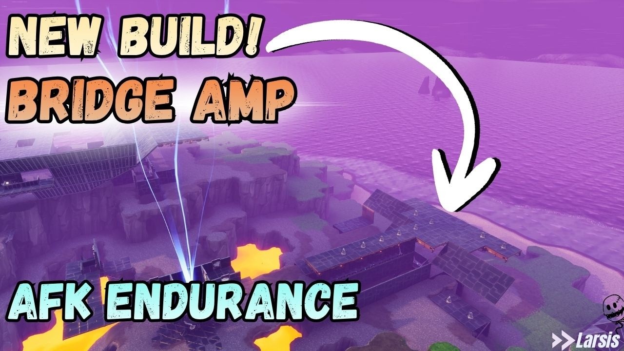 NEW Twine Peaks Bridge Amp Build (AFK Endurance Gameplay) | Fortnite STW