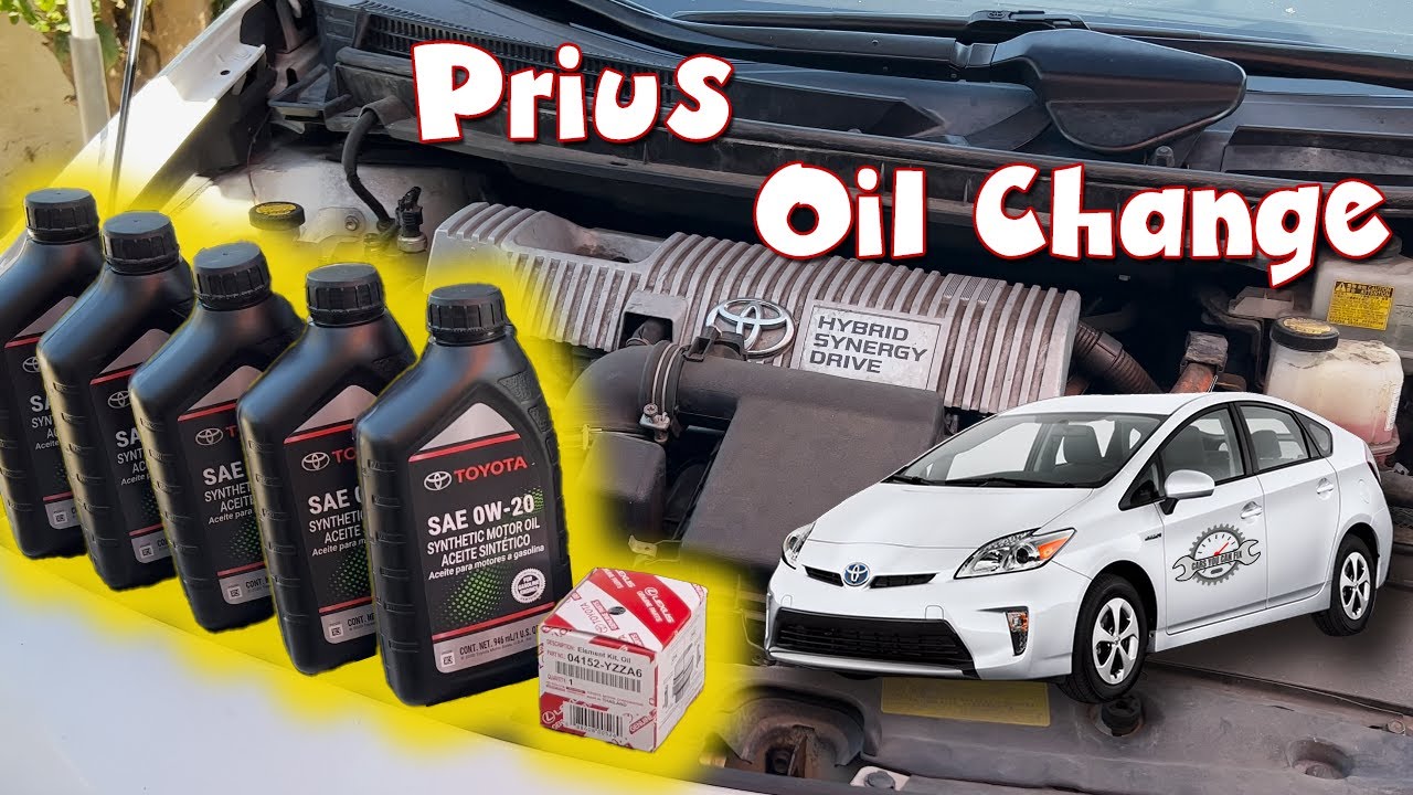 Toyota Prius EASY Oil Change 2010-2015