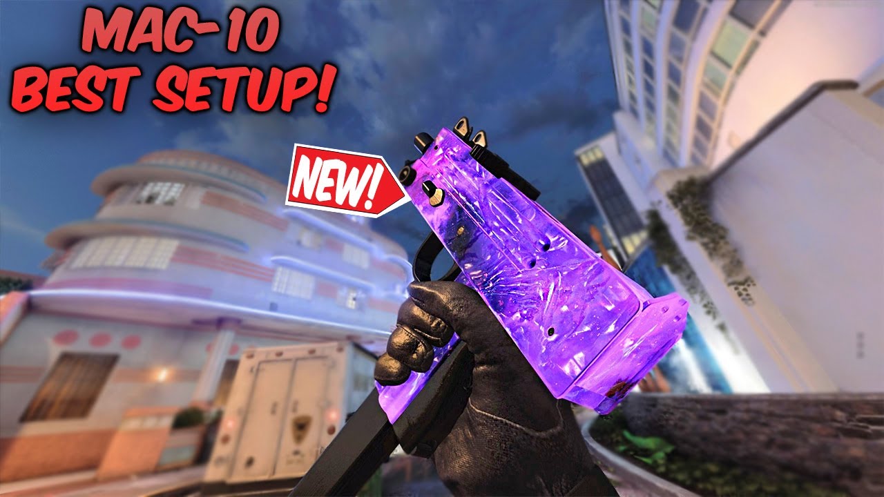 NEW MAC-10 smg in BLACK OPS COLD WAR (BEST SETUP!)