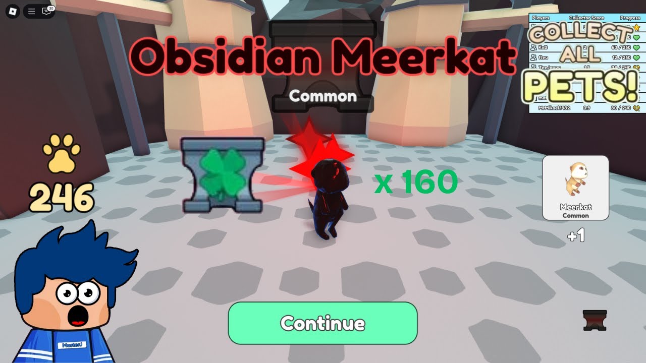 Ascension Day 35 - 160 MET CLICKS | Roblox Collect All Pets