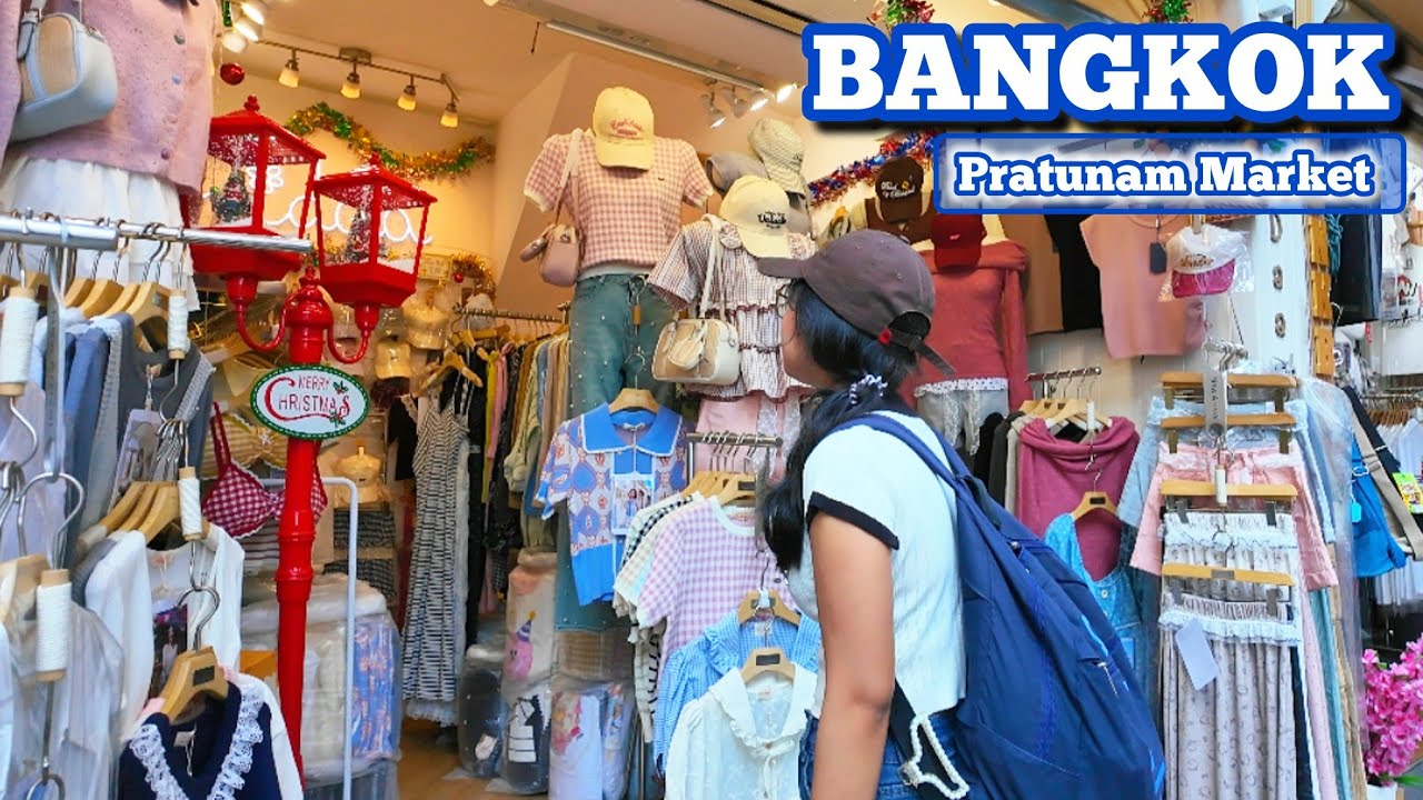 4K 🇹🇭 Bangkok City Walking Tour, Pratunam​ Market​ #allaboutbangkok #thailand​ #bangkok​​ 26/12/25