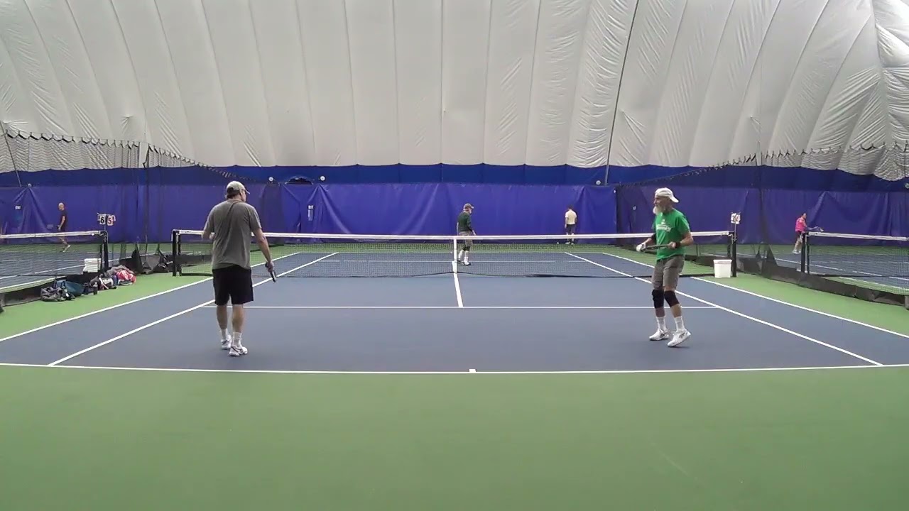 last set Dennis and Scott vs Ryan and John