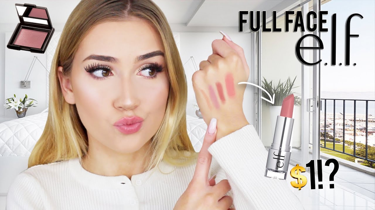 WHAT'S THE DEALIO W/ ELF MAKEUP.. full face one brand !!