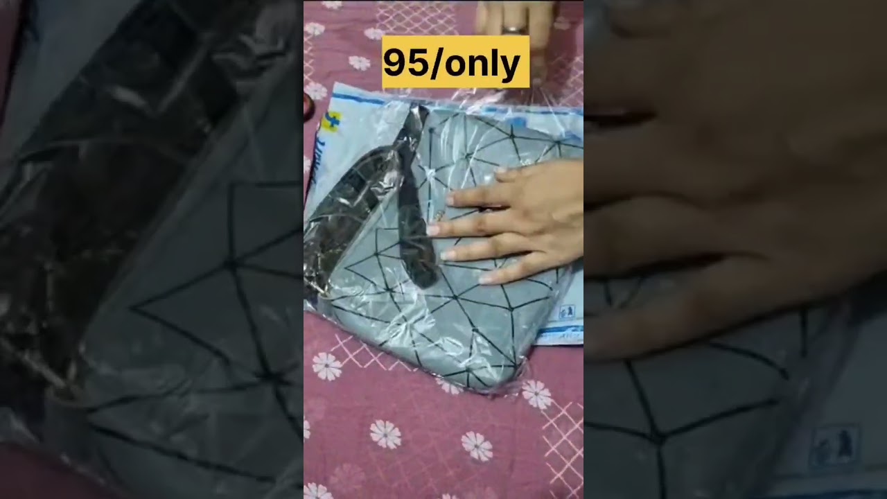 Grey Sling Bag Attractive Printed Formal Sling Bag#shopsy #unboxing #ytshorts #flipkart #slingbag