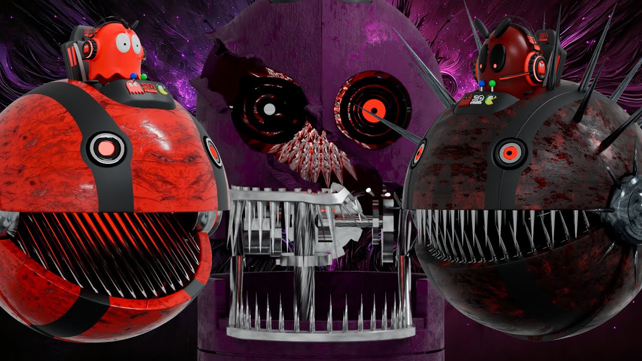 PACMAN ADVENTURES COMPILATION #16 - GIANT ROBOT BOSS BATTLE REMAKE