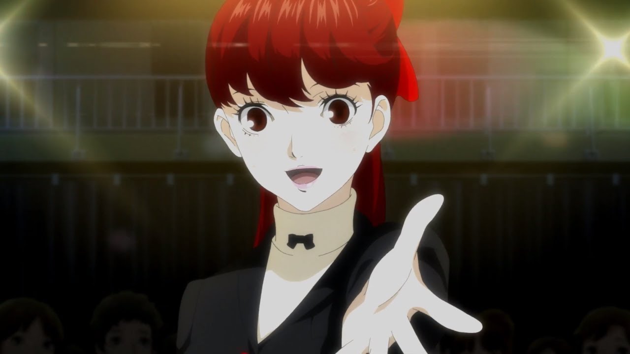 Kasumi dances with Joker - Persona 5 The Royal