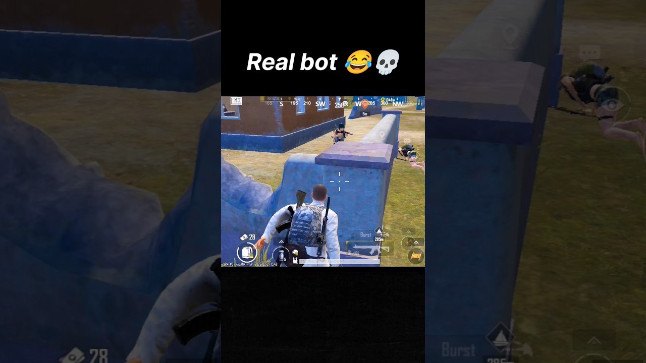 Бот загнал врага в ловушку, лол 😂 #pubg #bgmi #pubgmobile