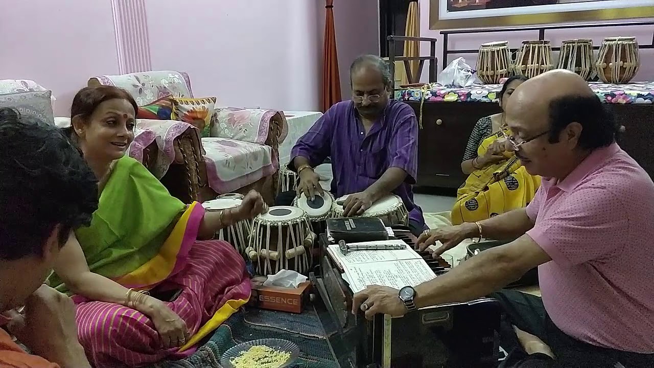 Sibasish Mukherjee at my Delhi Residence, song Ki dekhle tumi amate