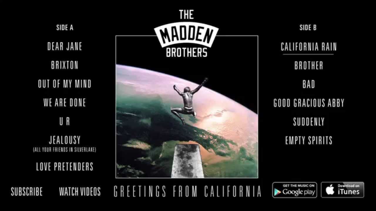 The Madden Brothers 'Greetings From California' Album Sampler