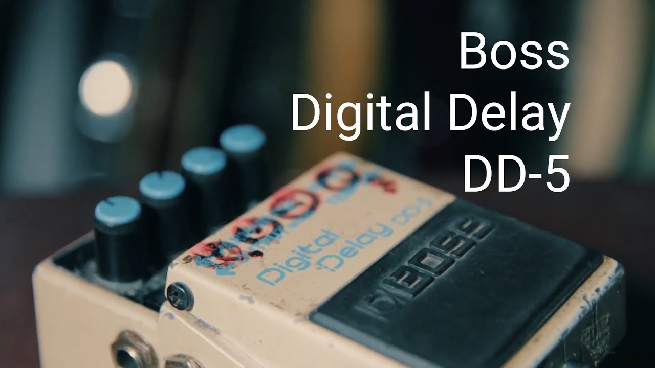Boss Digital Delay DD-5 / популярный цифровой дилей из 90-х