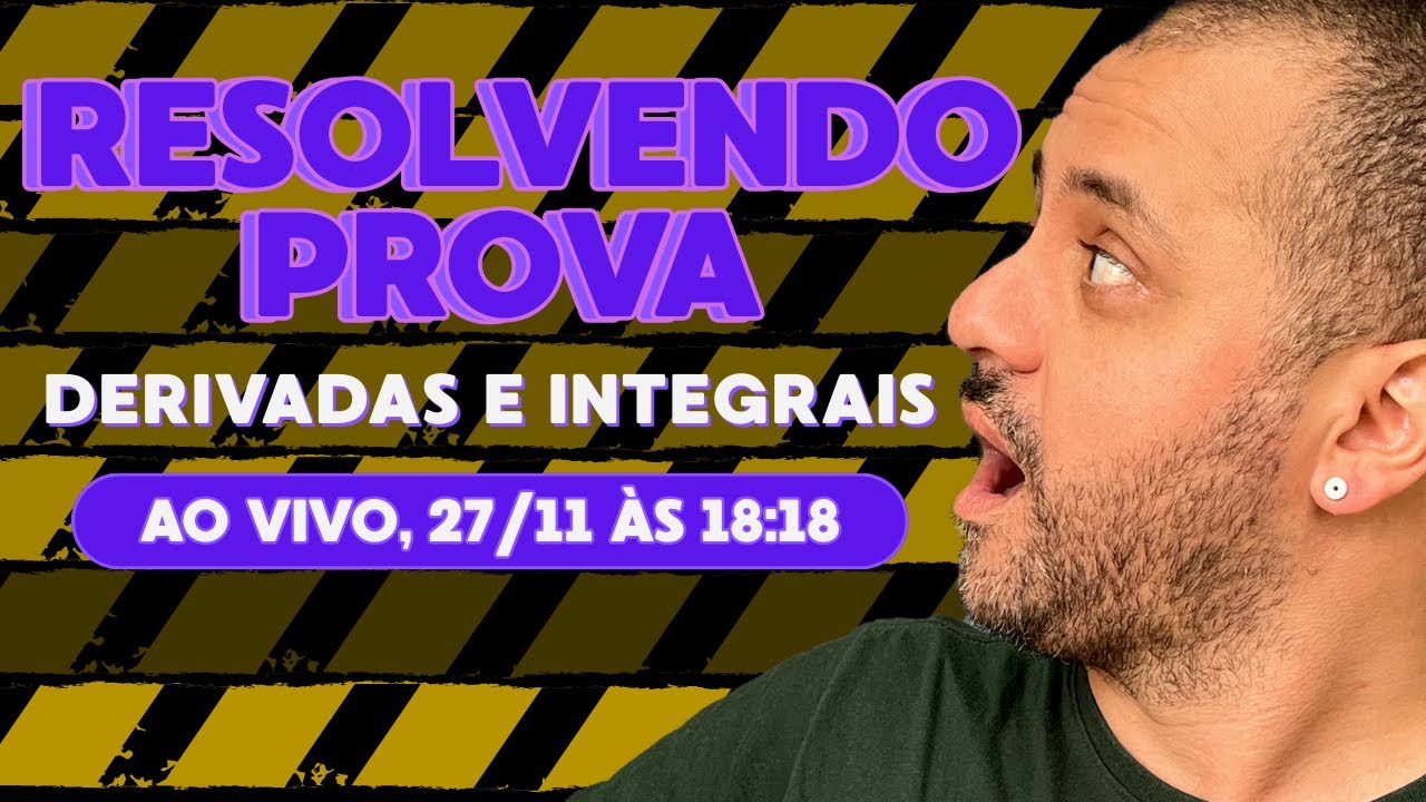 Resolvendo uma Prova de Derivadas e Integrais da UFF