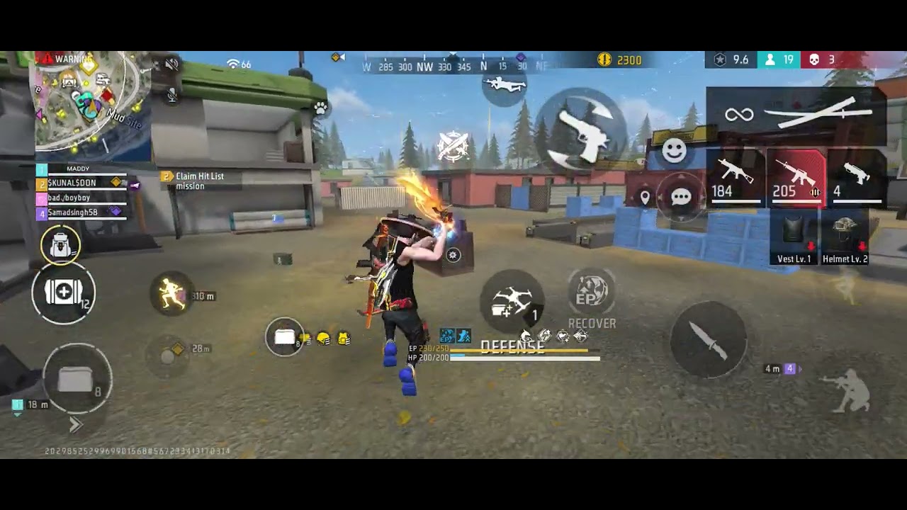 Free fire 9 kill with Booyah | Free fire #freefire #freefirebooyah #booyah #clutch #clutch 