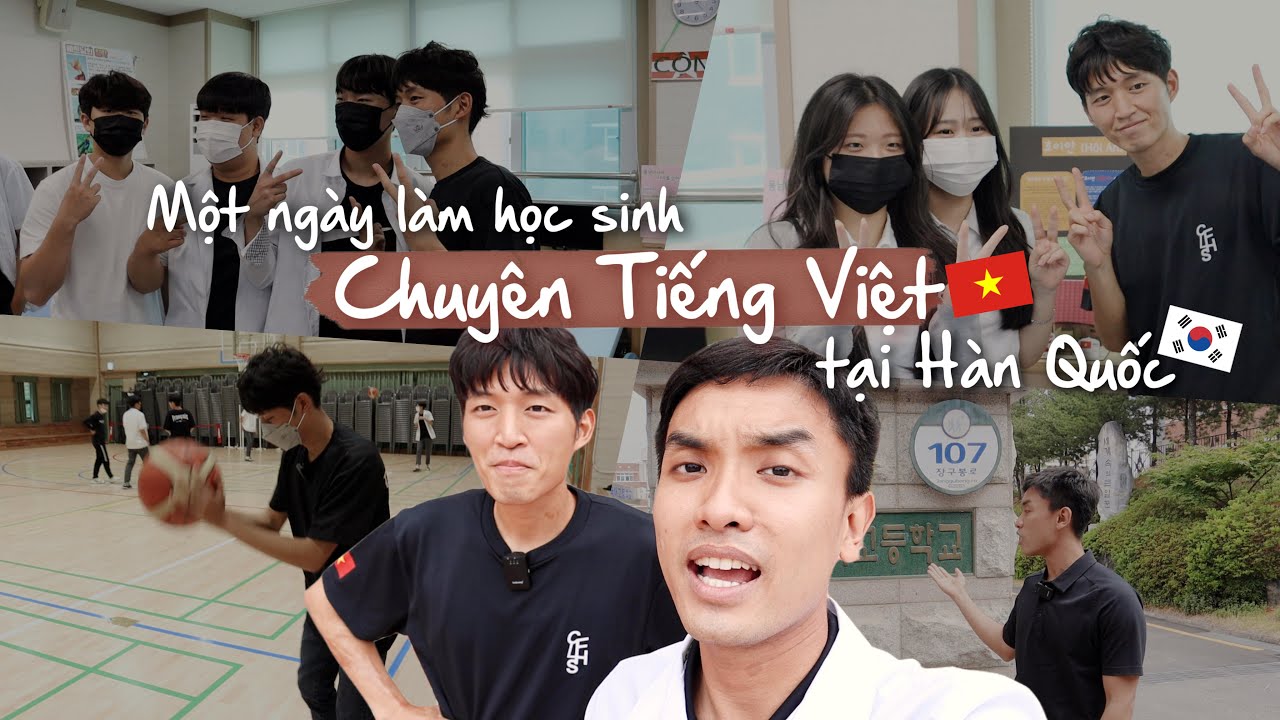 Một ngày làm học sinh cấp 3 ở Hàn Quốc | Khoa tiếng Việt ở Hàn?