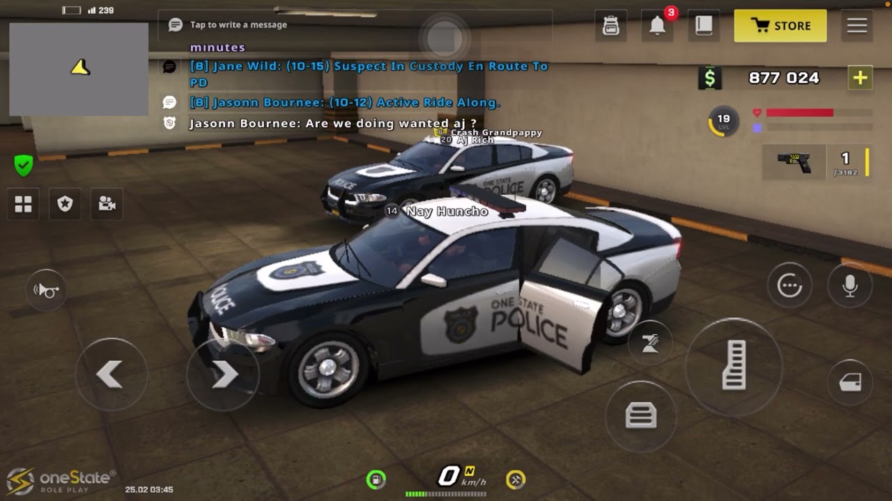 One State Rp | Police Arrest | 25 Feb (Ivan Nava)