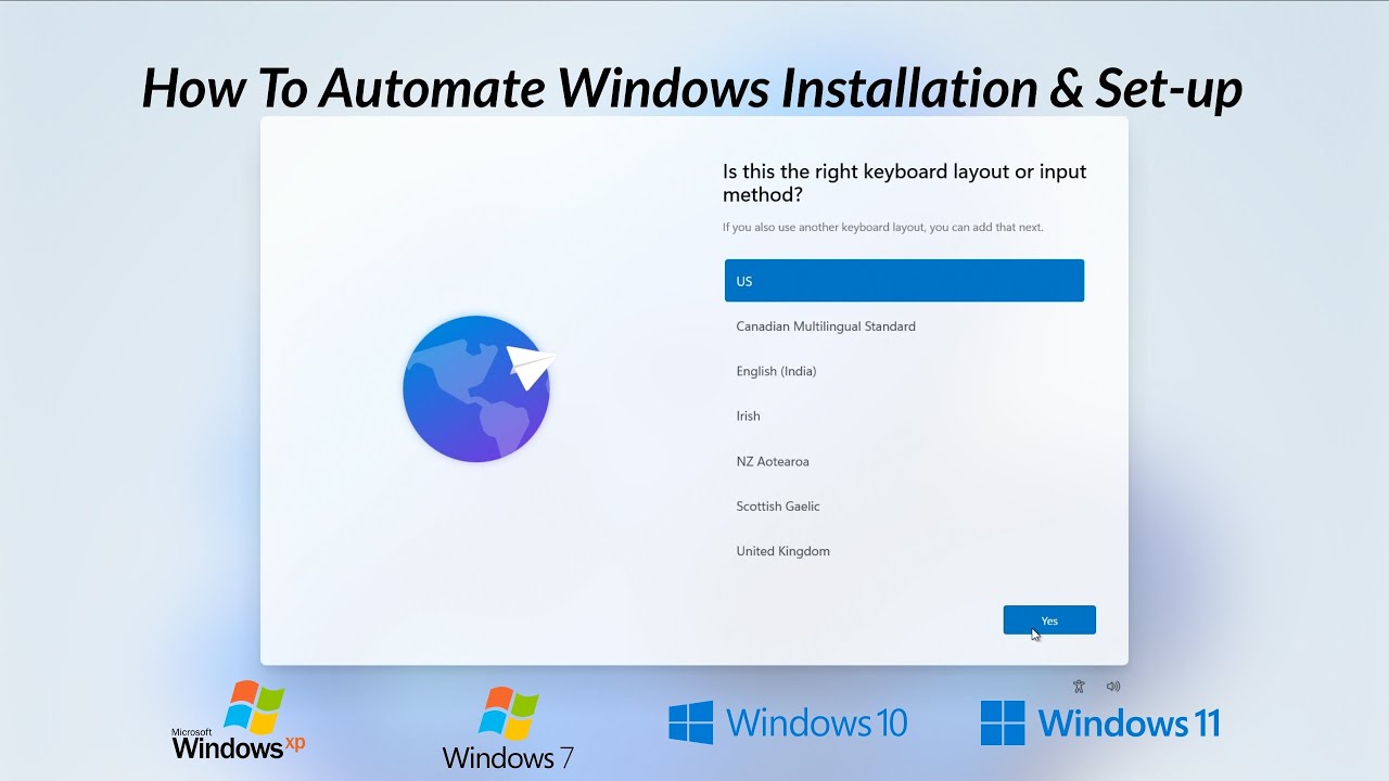 How To Automate Windows 11 Installation and Setup | Step By Step | Windows XP, Vista, 7, 8 and 10