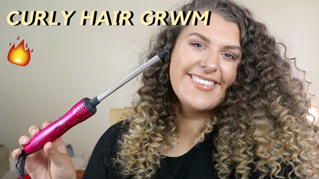 Tight, Big & Bouncy Chopstick Curls Tutorial & Go To Glam | EmmaTamsin
