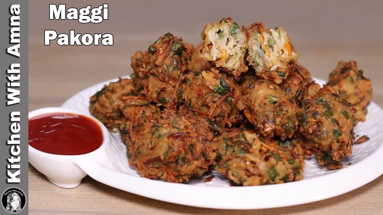 Maggi Pakora Recipe | 2020 Ramadan Recipes | Kitchen With Amna