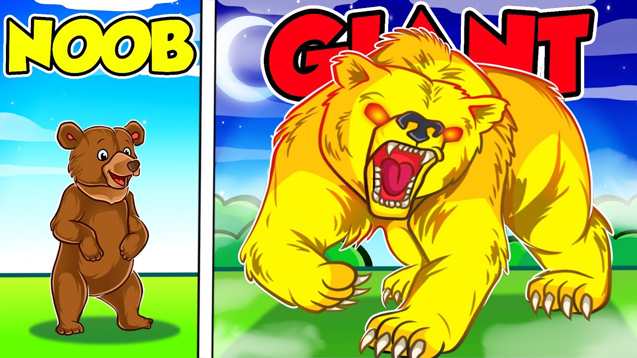 Becoming The Biggest Bear In Roblox!