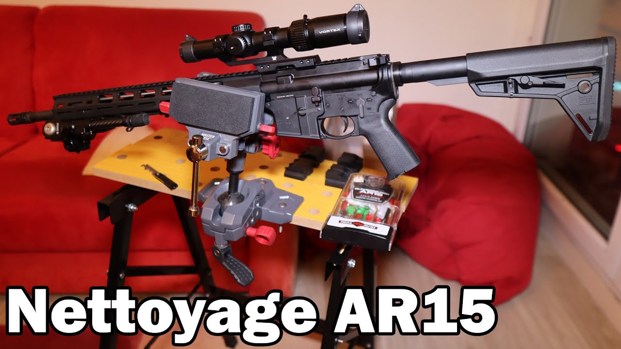 Nettoyage de mon AR15 - Quel encrassement après 150 cartouches avec un réducteur de son ?