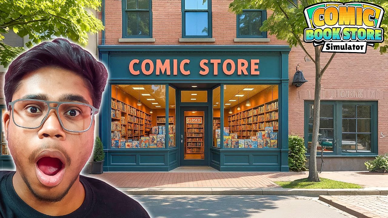 I STARTED A COMIC BOOK SHOP | Comic book shop simulator