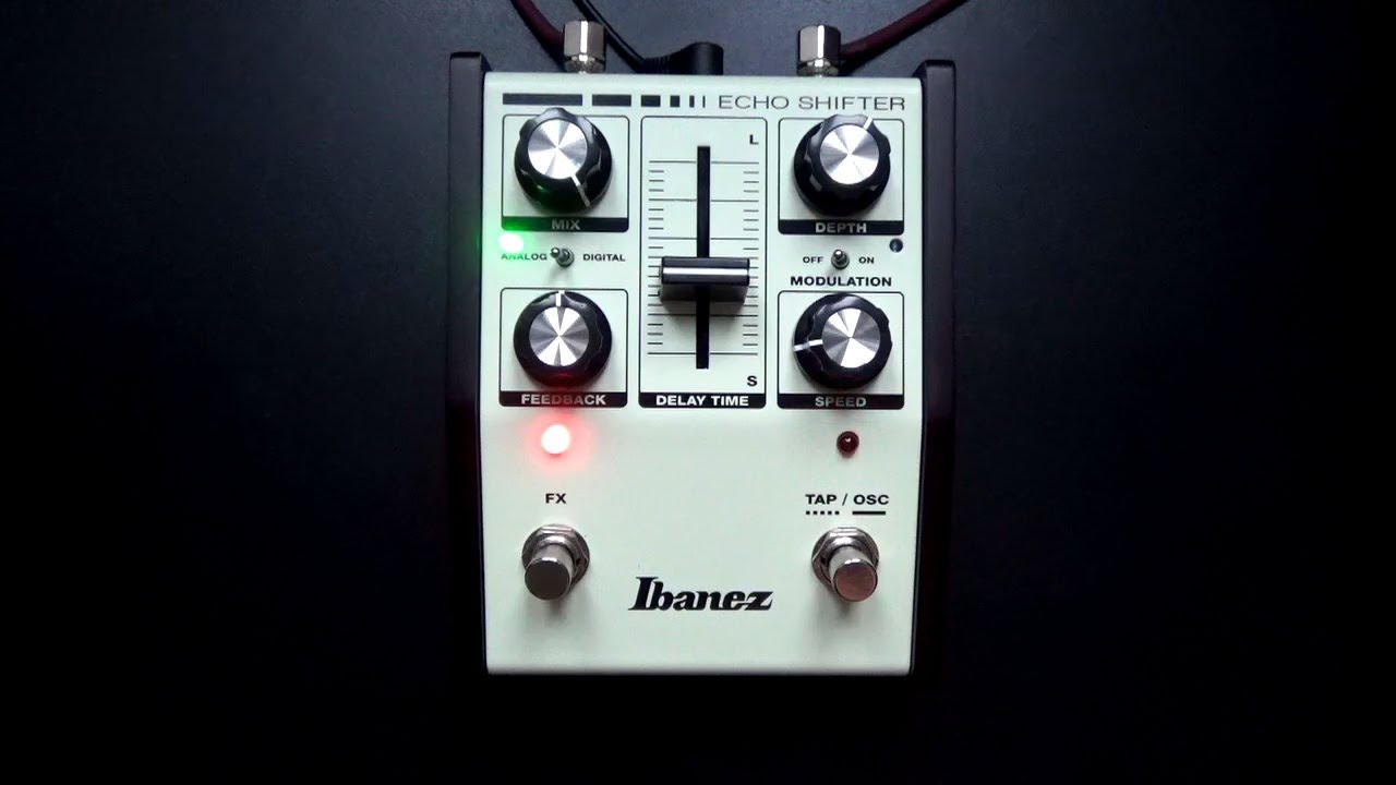 Ibanez Echo Shifter ES3 - Analog setting