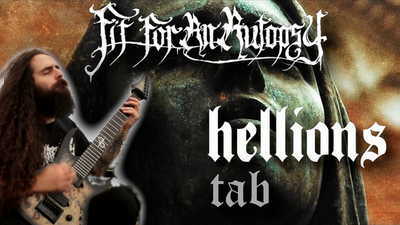 FIT FOR AN AUTOPSY | Hellions (Cover + TAB)