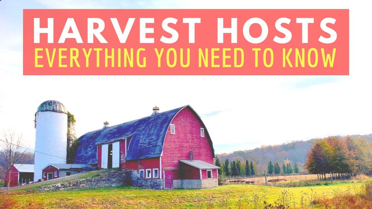 HARVEST HOSTS: Everything You Need to Know 🚐🇺🇸RV Living Full Time & Van Life